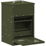 Feeder s nogom za piliće Maslinasto zelena 25 x 42 x 40 cm | shoptok.hr