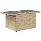 vidaXL 9-dijelni set vrtnih sofa s jastucima bež od poliratana | shoptok.hr