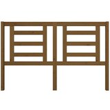  Posteljno vzglavje medeno rjavo 156x4x100 cm trdna borovina, (20647515) | Shoptok.si