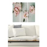 Wallity MDF1149191 multicolor decorative mdf painting (3 pieces) Cene