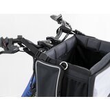 Trixie korpa za bicikl za psa profi 41x26x26 cm crna i siva | Eponuda.com