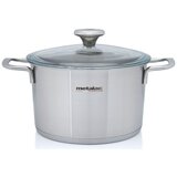Metalac INOX POSUDA DUBOKA SANTINO 20 CM/3,50 LIT BOROSILIKAT POKL. CrNi 18/10 | shoptok.hr