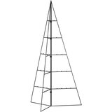  Metalno ukrasno božićno drvce crno 100 cm | shoptok.hr