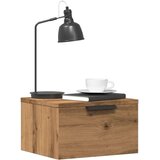 vidaXL Stenska nočna omarica Artisan hrast 34x30x20 cm, (5000298621) | Shoptok.si