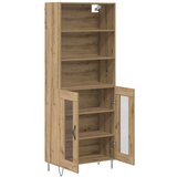  Highboard 2 kom. Umjetnički hrast 69,5 x 34 x 180 cm | shoptok.hr