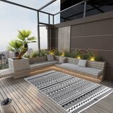 vidaXL Vanjski tepih crni 160 x 230 cm PP Cijene