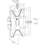 Logilink TV wall mount, 23 42, tilt, swivel, 25 kg max., BP0006 | ePonuda.com