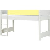 Manis-h 3/4 zaščitna deska proti padcem za posteljo Huxie 70x160 cm - rumena | Shoptok.si