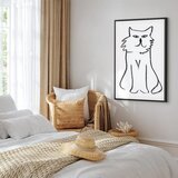  Slika - I\'m Looking at You! (1 Part) Vertical 80x120 U crnom drvenom okviru | shoptok.hr