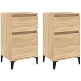 Maison Chic Dvo delni komplet Nočne omarice - Nočne mize sonoma hrast 40x35x70 cm, (21688059) Cene