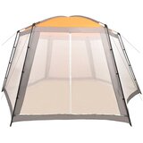 Šator za bazen od tkanine 590 x 520 x 250 cm sivi | shoptok.hr
