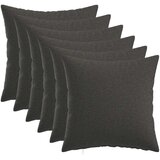  Jastuk s jastukom HEERLEN 6 kom. Tamnosiva Tkanina - Tamnosiva 40 x 40 cm 6 | shoptok.hr