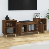 TV omarica rjav hrast 160x35x55 cm inženirski les, (20731027) | Shoptok.si