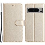 INORCO Ovitek s stojalom iz PU usnja za Google Pixel 8 Pro, torbica za telefon Wallet Silk Texture s paščkom, (22036693) Cene