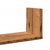  Zidne police 3 kom boja staro drvo 58x18x18cm konstruirano drvo | shoptok.hr