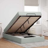 vidaXL Krevetna konstrukcija Svjetlosiva 120 x 190 cm Baršun | shoptok.hr