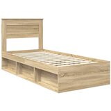  Krevetna konstrukcija Sonoma 100 x 200 cm Čvrsto borovo drvo | shoptok.hr