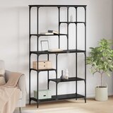  Polica Crni hrast 99 x 35,5 x 176 cm Konstruirano drvo | shoptok.hr