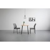 Based Jedilna Miza Emil, Barva Hrast, Črna, 70x70 | Shoptok.si
