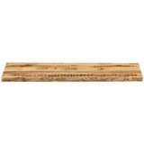 Stolna ploča sa živi rub 120x40x3,8 cm masivno grubo drvo manga | shoptok.hr