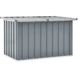 vidaXL Vrtna kutija za pohranu siva 109 x 67 x 65 cm