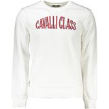 Cavalli Class SWEATSHIRT WITHOUT ZIP MAN WHITE Cene