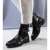 D/CEO Black wedge heeled boots Etylioo | Shoptok.si
