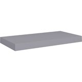 vidaXL Stenska polica siva 50x23x3,8 cm MDF | Shoptok.si