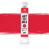 red 20ml - top line artist acrylic AKABT120