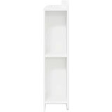 Glava kreveta s ormarićem s pohranom Bijeli 135 x 18,5 x 80 cm | shoptok.hr
