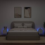  Zidni TV ormarići s LED svjetlima 2 kom bijeli 30,5x35x30 cm | Eponuda.com