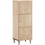  Visoka komoda 40x33x110 cm od masivnog drva manga | shoptok.hr