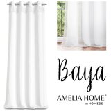  Curtain BAYA color white eyelets veil 140x250 ameliahome | shoptok.hr