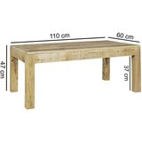MID.YOU klubska miza rustica | Shoptok.si