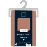 Douceur d intérieur Rožnato-oranžna bombažna prevleka za odejo za zakonsko posteljo/podaljšana 240x220 cm Lina – | Shoptok.si