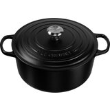 Le Creuset signature roaster round 30 cm black Cijene