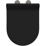  WC daska Podesiva Crna 50 x 36,5 x 5 cm Polipropilen | Eponuda.com