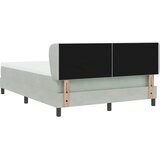  s opruga kutije Svjetlosiva 140 x 190 cm Baršun | shoptok.hr