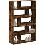 vidaXL Knjižna omara dimljeni hrast 100x33x156,5 cm inženirski les | Shoptok.si