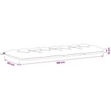  Jastučić za klupu VIANEN 100% poliester Crvena 180 x 60 x 12 cm - Crvena 180 x 60 x 12 cm | shoptok.hr