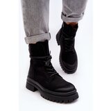 Boto Women's Chunky Sole Ankle Boots Black Narelona | Shoptok.si