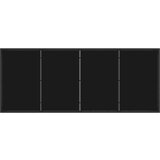  Vrtni set za objed s jastukom 7 pcs Siva i crna Ratan | shoptok.hr