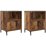  Noćni ormar 2 pcs Staro drvo 49 x 36 x 61 cm Konstruirano drvo | Eponuda.ba
