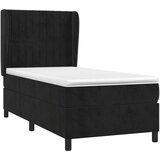 Box spring krevet s madracem crni 80 x 200 cm baršunasti | shoptok.hr