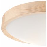  stropna svetiljka natural slim 2xE27/60W/230V, prečnika 37 cm, u dekoru borovine | Eponuda.com
