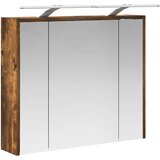  Kopalni&amp;scaron;ka ogledalna omara Dimljeni oreh 73,5 x 16 x 62,5 cm, (5000232864) Slike