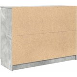  Komoda s ladicama beton siva 100,5x35x76 cm konstruirano drvo | shoptok.hr
