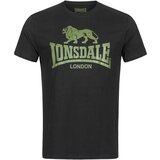 Lonsdale Majica 'Bangor' kaki / črna | Shoptok.si
