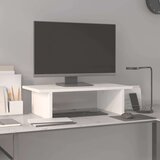  Za monitor bijeli 50 x 27 x 15 cm od masivne borovine | shoptok.hr