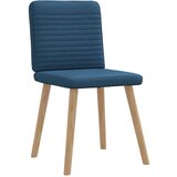  Jedilni stoli 4 kosi modro blago, (21822139) | Shoptok.si